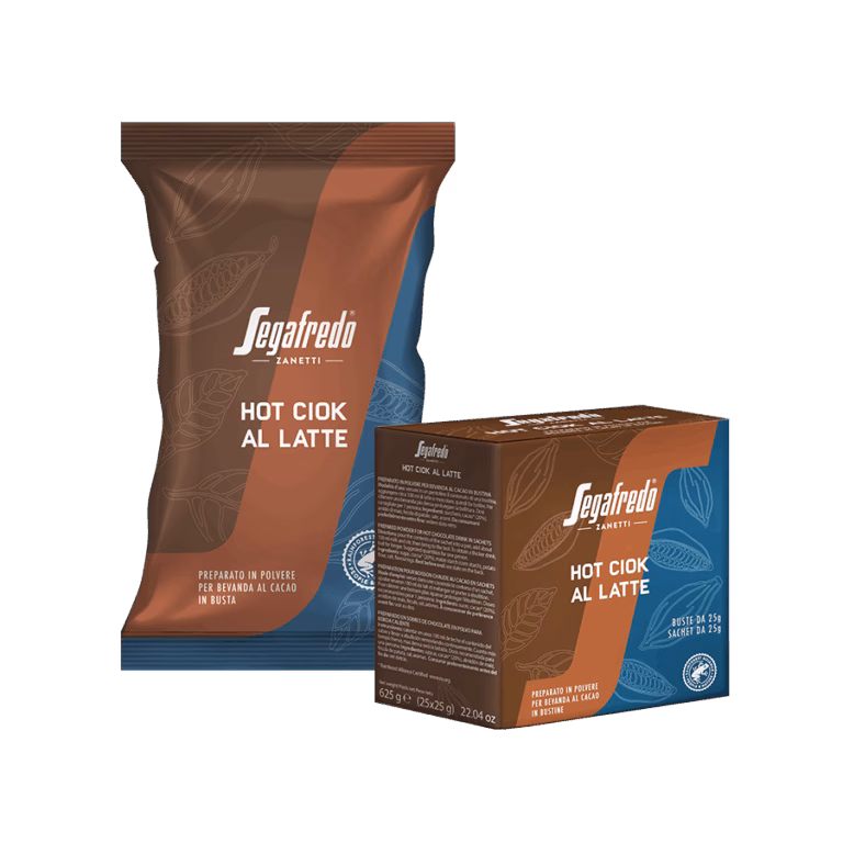 Produktbild: Segafredo Hot Ciok, Beutel 1 kg, Portionsbeutel 25 g